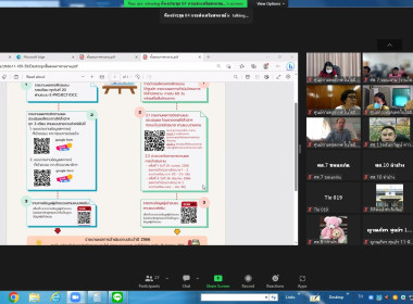 ประชุมชี้แจงขั้นตอนการรายงานผลการดำเนินงานปฏิทินการติดตามประเมินผลฯ ผ่านการประชุมออนไลน์ โดยระบบ Zoom Meeting ... พารามิเตอร์รูปภาพ 3
