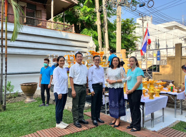 พิธีบวงสรวงตั้งศาลสิ่งศักดิ์สิทธิ์หลังใหม่ประจำสำนักพัฒนาและถ่ายทอดเทคโนโลยีการสหกรณ์ ณ บริเวณด้านหน้าสำนักพัฒนาและถ่ายทอดเทคโนโลยีการสหกรณ์ ถนนพิชัย เขตดุสิต กรุงเทพฯ ... พารามิเตอร์รูปภาพ 9