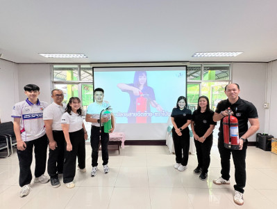 พร้อมรับมือไฟไหม้ ศส.14 ชัยนาท ร่วมอบรมดับเพลิงและอพยพ ณ ... พารามิเตอร์รูปภาพ 1